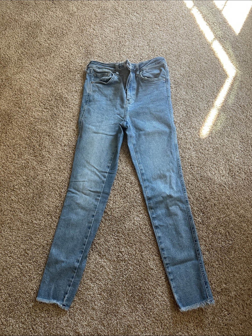 We The Free Light Blue Skinny Jeans
